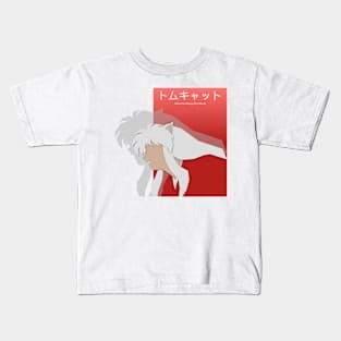 Anime Paper Cut Design - 01 Kids T-Shirt